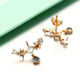 Amusement Park Blue Water Drop Earrings – Practical Gifts — 3