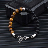 Stainless Steel Natural Stone Bracelets Bangle – Jewelry Gift Ideas — 4