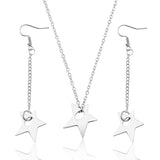 Pentagram Star Stainless Steel Pendant Necklace – Jewelry Gift Ideas — 1