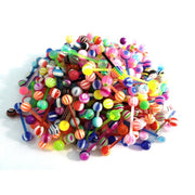 CBR Type Nose Stud Color Mixed Eyebrow Ring – Special Occasion Gifts — 15