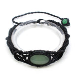 Natural Crystal Dan-shaped Handmade DIY Woven Bracelet – Stylish Gifts — 2