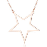 Geometric Minimalist Star Love Pendant Necklace – Jewelry Gift Ideas — 7