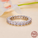 Paired Diamond Shining Mosonite Ring – Surprise Gifts — 3