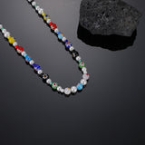 Original Colorful Handmade Beaded Daisy Necklace – Jewelry Gift Ideas — 4