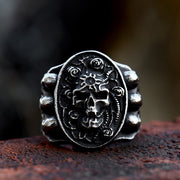 Punk Hip Hop Titanium Steel Ring Ornament – Gift Ideas — 2