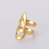 Men's And Women's Stainless Steel Arrow Shaped Rings – Gifts for Her — 9