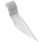 Fashion Multi-row Diamond Shiny Big Tassel Bracelet – Stylish Gifts — 5