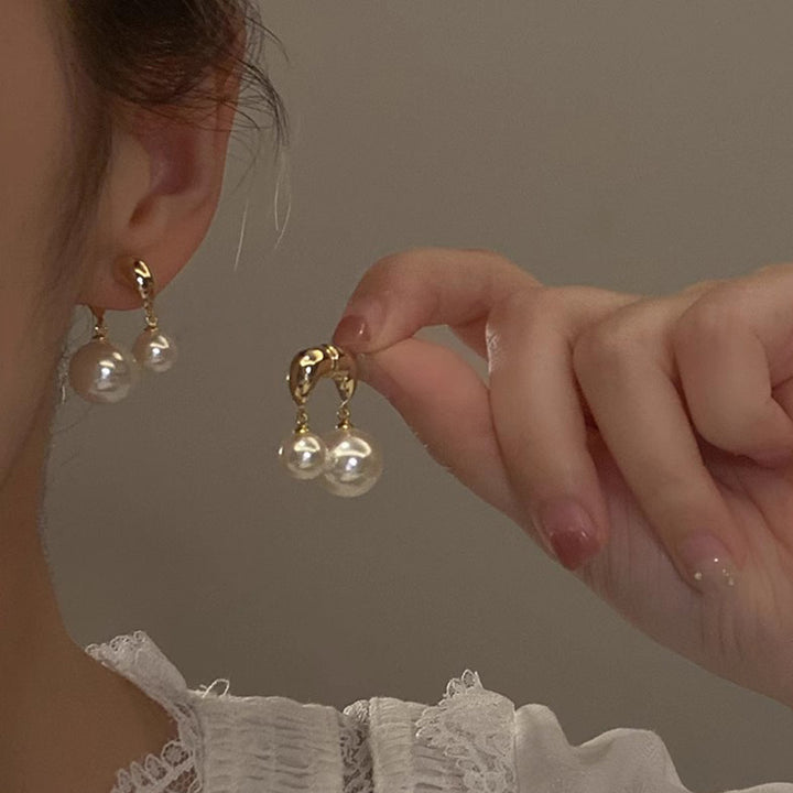 Pearl Earrings For Women Retro Easy Matching Simple – Gifts for Her — 1