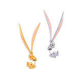 Niche Design Girl Heart Cute Bunny Enamel Glaze – Gifts for Kids — 2