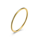 Tri-color Titanium Steel Women's Tail Ring – Gifts for Her — 3