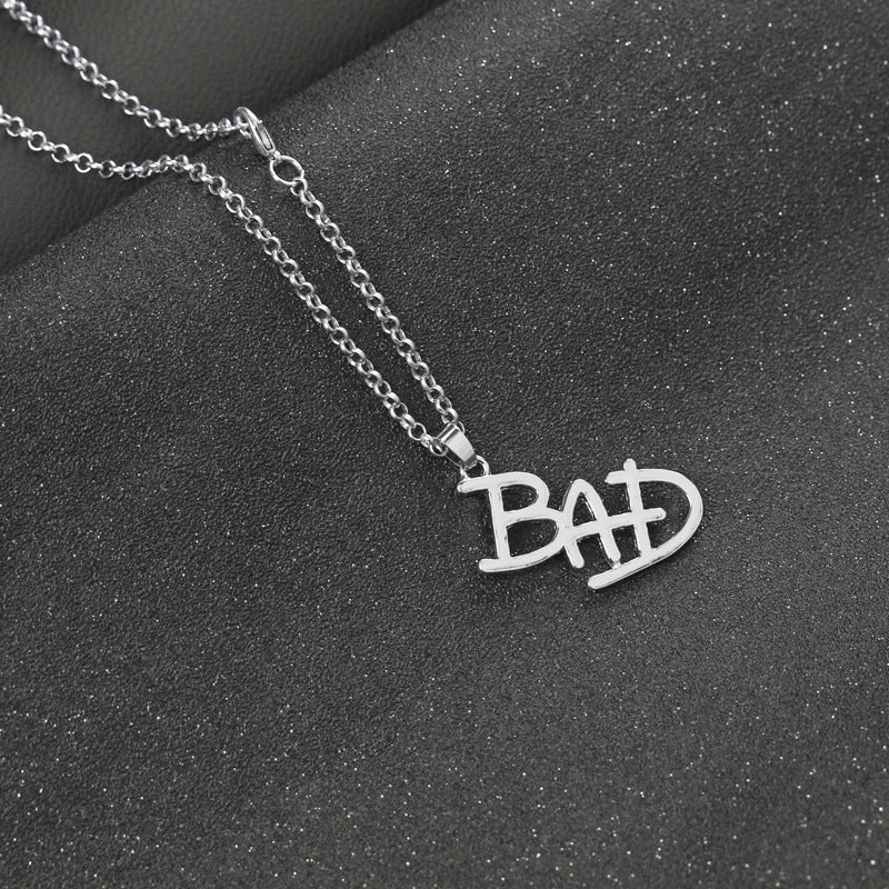 Fashion Popular BAD Pendant Necklace – Jewelry Gift Ideas — 1