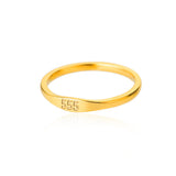 Simple Figure Men's And Women's Stainless Steel Rings – Gifts for Her — 15