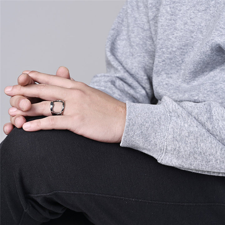 Men's Personalized Fashion Ring – Stylish Gifts — 1