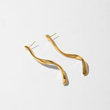 Irregular Line Design Personalized Ear Studs – Everyday Gifts — 3