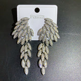 Exaggerated Fashion Tassel Long Diamond Earrings – Stylish Gifts — 2