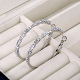 Simple Gold Ladies Zircon Earrings European – Small Gift Ideas — 6