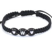 26 English Letters Love Heart Hand Woven Hand Rope – Gifts for Couples — 6