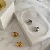 Small Circle Water Drop Earring Buckle For A Cool – Jewelry Gift Ideas — 1