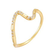 Women's Simple Geometric Line Ring – Gifts for Her — 3