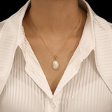 Fashion Angel Shape Titanium Steel Necklace – Jewelry Gift Ideas — 3