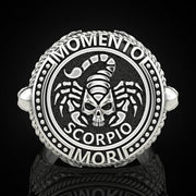 Scorpio Skull Ring Punk Retro – Holiday Gift Ideas — 2