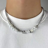 Men's Cuban Pearl Double Stitching Design – Jewelry Gift Ideas — 5