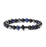 Colorful Tigereye Cross Agate Bracelet – Jewelry Gift Ideas — 11