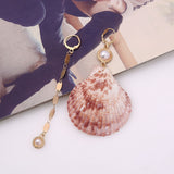 Fashion Style Natural Shell-shaped Stud Earrings – Stylish Gifts — 2