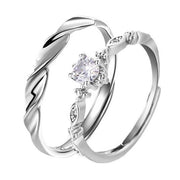 Couple Simple High Sense Four Claw Couple Rings – Stylish Gifts — 10