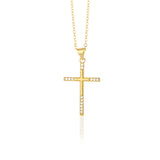 Zircon Cross Necklace For Men And Women – Jewelry Gift Ideas — 5