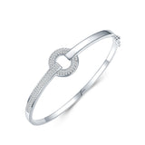S925 Silver Bracelet Women's High-grade Round – Jewelry Gift Ideas — 4