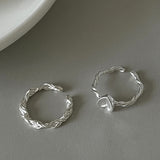 Minimalist Twisted Woven Love Ring – Gifts for Couples — 2