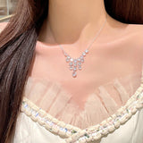 Lake Light Water Shadow String Gem Necklace – Jewelry Gift Ideas — 1