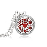 Stainless Steel And Diamond Aromatherapy Oil – Jewelry Gift Ideas — 15