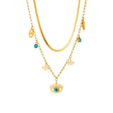 Women's Fashion Niche Simple Devil Eyes Turquoise – Jewelry Gift Ideas — 4