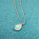 925 Silver Necklace Female Ins Simple Aurora – Jewelry Gift Ideas — 3