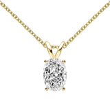 Women's Fashion Simple Oval Necklace – Jewelry Gift Ideas — 4