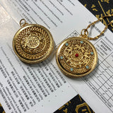Copper Gold-plated Pendant Necklace – Jewelry Gift Ideas — 4
