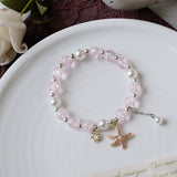 Women's Fashion Pearl And Crystal Beaded Bracelet – Stylish Gifts — 14