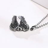 Men's Stainless Steel Angel Wings Pendant – Jewelry Gift Ideas — 9