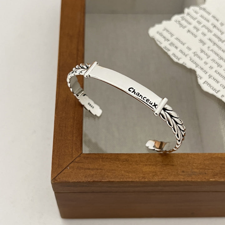 Simple Letter Bracelet Female Wheat Creative – Jewelry Gift Ideas — 1