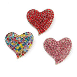 Women's Heart-shaped Diamond Brooch Vintage – Jewelry Gift Ideas — 1