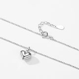 S925 Silver Love Pendant Bead Necklace For Women – Jewelry Gift Ideas — 2