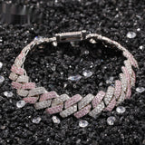 Fashion Silver Color Matching Bar Cuban Link Chain – Stylish Gifts — 2