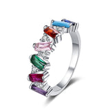Women's Sterling Silver Inlaid Natural Turquoise Color – Gifts for Her — 4