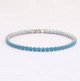 Cubic Zirconia Tennis Bracelets Iced Out Chain – Jewelry Gift Ideas — 18