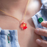 Handmade Zodiac Pendant Peach Blossom Necklace – Jewelry Gift Ideas — 4