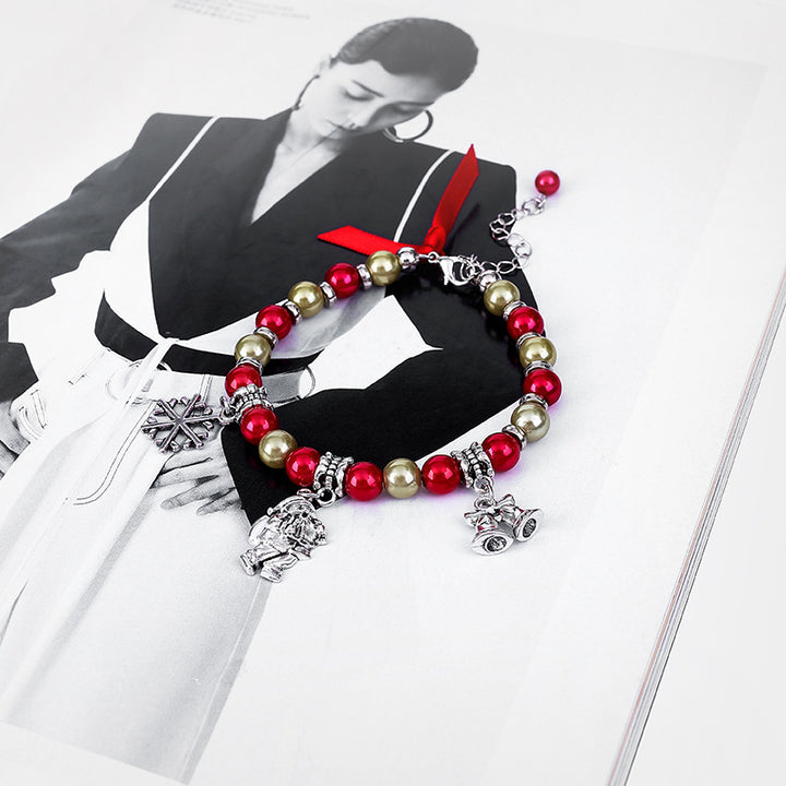 Santa Claus Bracelet Alloy Christmas Tree – Jewelry Gift Ideas — 1