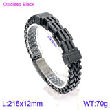 Titanium Steel Men's Bracelet Double-layer – Jewelry Gift Ideas — 2