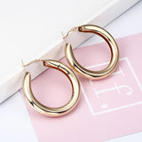 Alloy Hoop Earrings Women's Golden Noble Bohemian – Gifts for Her — 5
